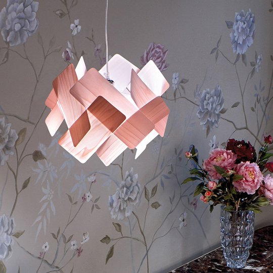 LZF Escape hänglampa, Ø 40 cm, rosé