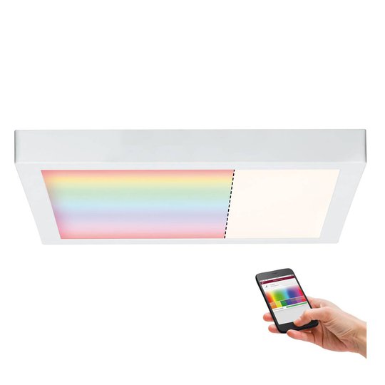 Paulmann Cesena ZigBee LED-taklampa, 40 x 40 cm