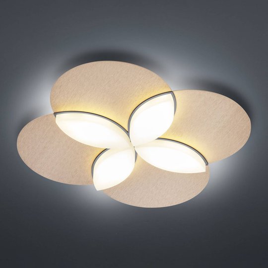 BANKAMP Spring LED-taklampa, roséguld