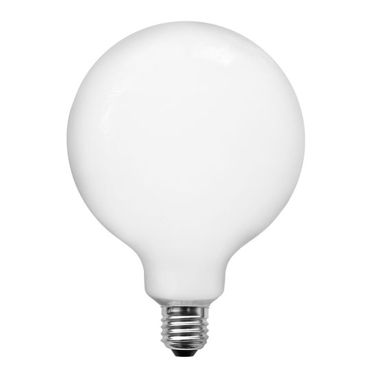 E27 4W LED-globlampa G95 dimbar opal varmvit
