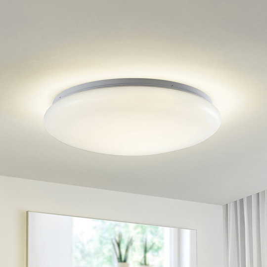 Prios Kisal LED-taklampa med sensor IP44, 39 cm