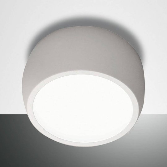 Rund LED-downlight Vasto, vit