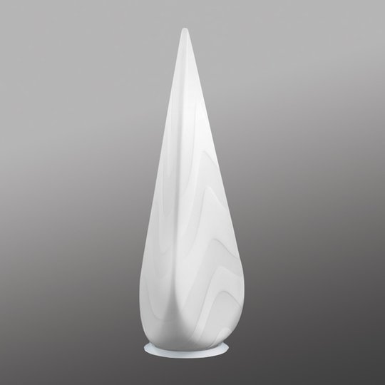 Bordslampa Alice med vågig dekor 70
