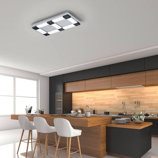 Bopp Plain LED-taklampa 60 x 36 cm smart styrbar