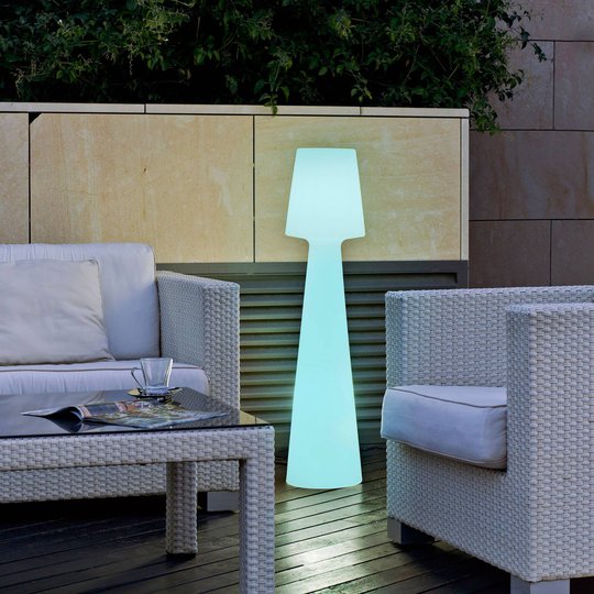 Newgarden Lola LED-golvlampa batteri, höjd 110 cm