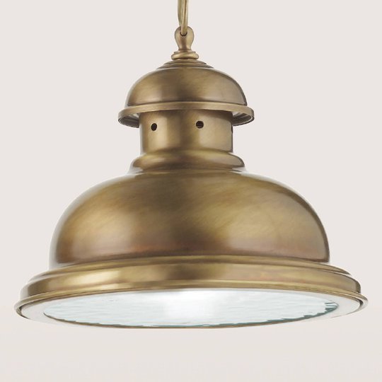 Taklampa Scirocco med antikt utseende, 25 cm