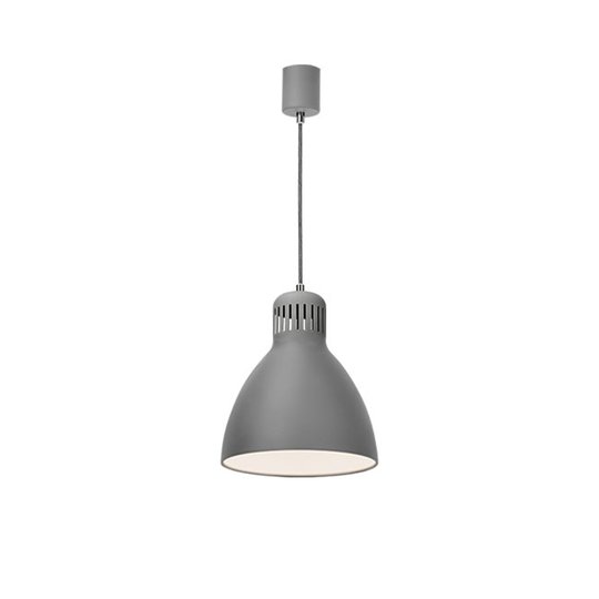 LED-hänglampa L-1, 4 000 K, grå