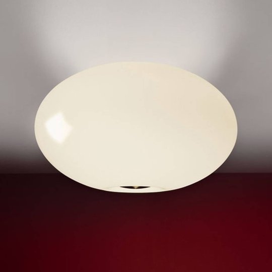 Präktig taklampa AIH 28 cm, cremeglänsande