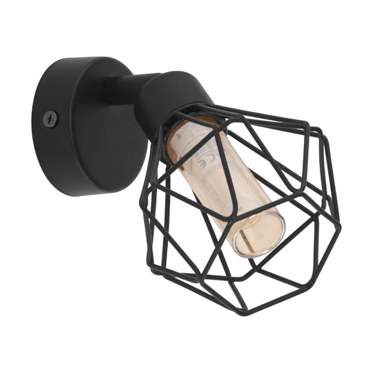 Zapata vägglampa (Svart)