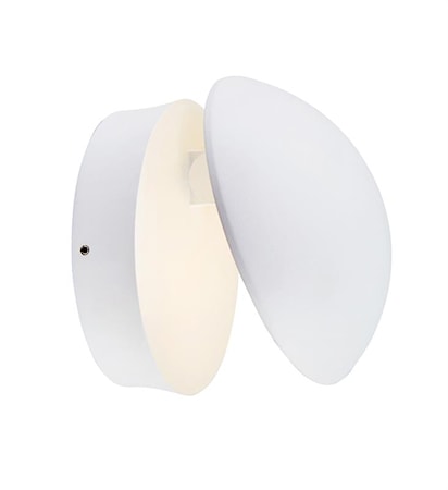 Bugsy Vägglampa Vit