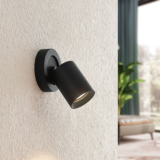 Arcchio Leevya taklampa 1 lampa rund svart