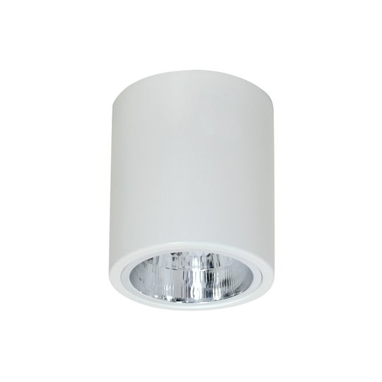 Takspotlight Downlight round i vitt, Ø 11 cm
