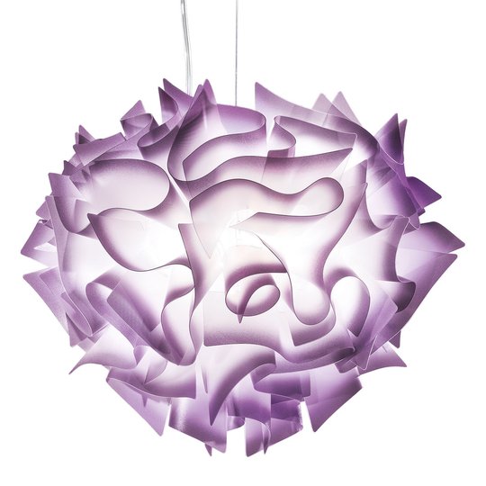 Slamp Veli - designerhänglampa, 60 cm, plommon