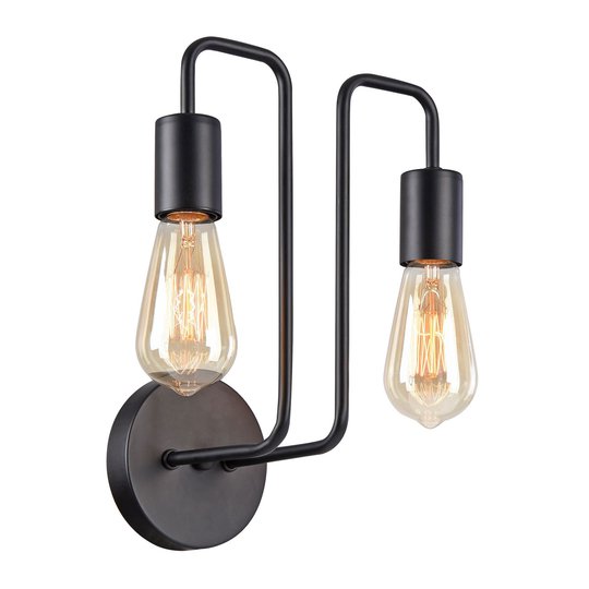 Vägglampa Gilbert i industriell stil