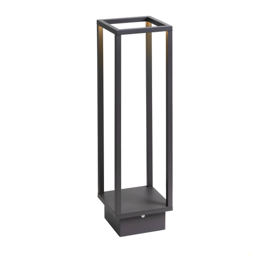 SLV Quadrulo LED-väglampa, antracit