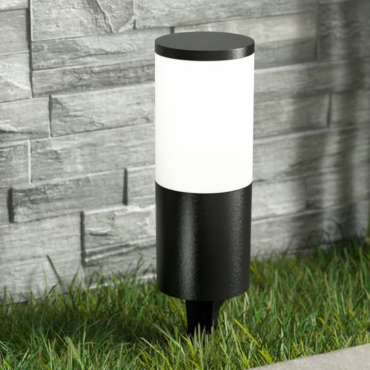 LED-markspettslampa Amelia i svart