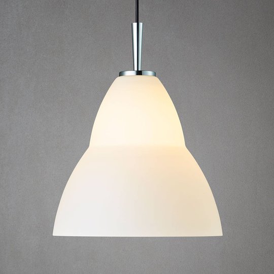 Glas-pendellampa Fico L, Ø 35 cm