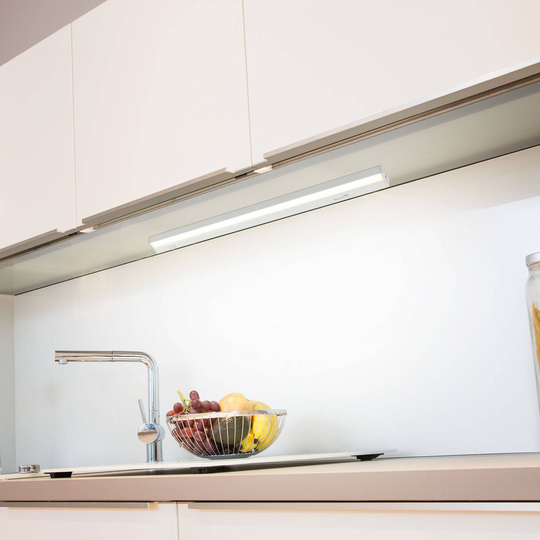 LED-möbellampa Conero DIM Eurokontakt 90 cm grå