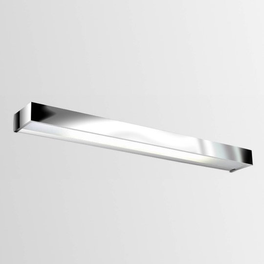Utmärkt LED-vägglampa Apolo, 80 cm, krom