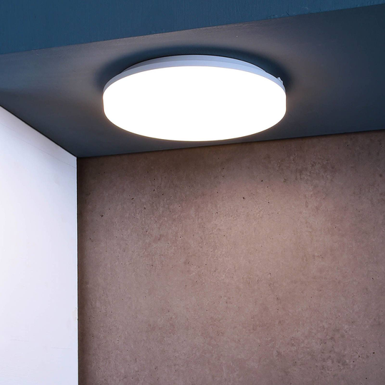 LED-taklampa Altais IP54 Ø 33 cm