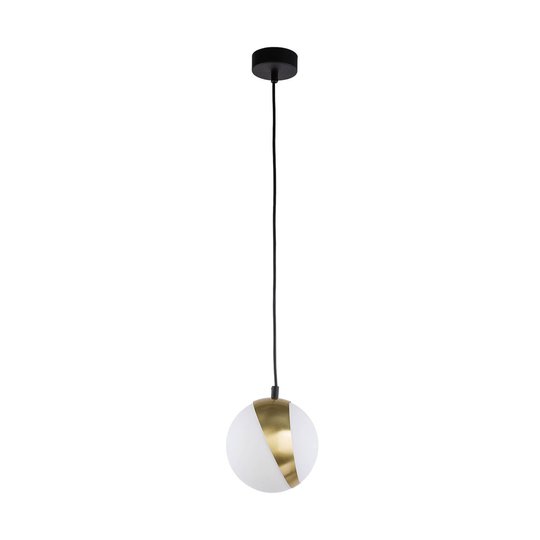 Hänglampa Parcel, 1 lampa, vit/mässing