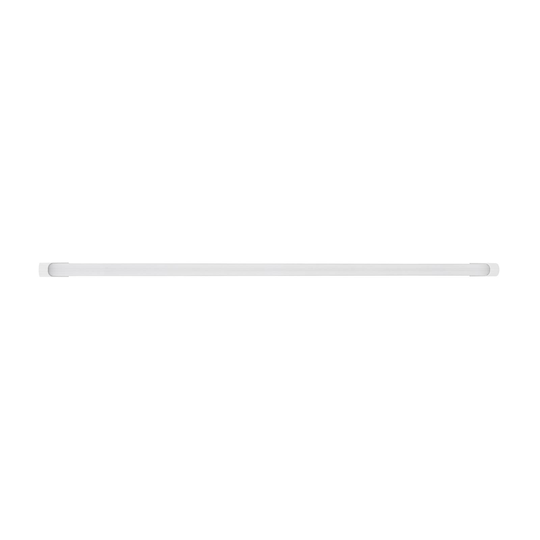 LED-bänklampa Hebe, vit, längd 117 cm