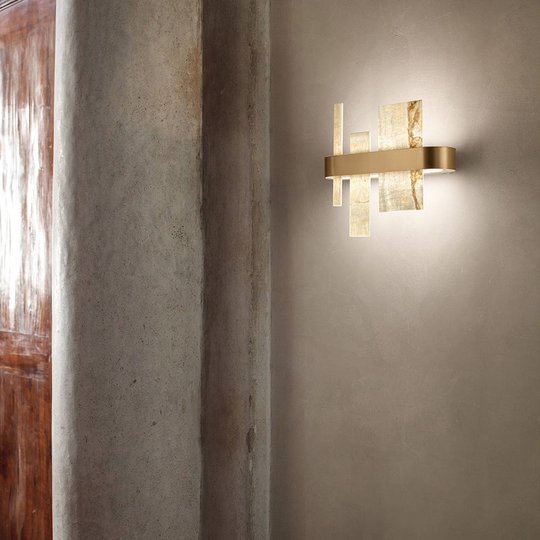 Designervägglampa Honicé med lysdioder, 37 cm