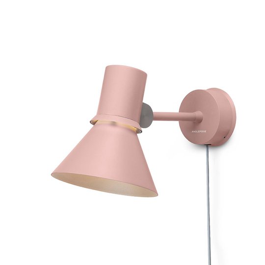 Anglepoise Type 80 vägglampa med kontakt, rosé