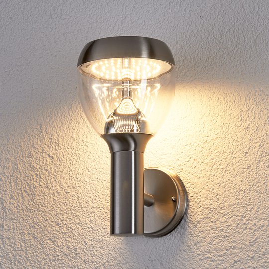Etta - LED-utevägglampa i rostfritt stål