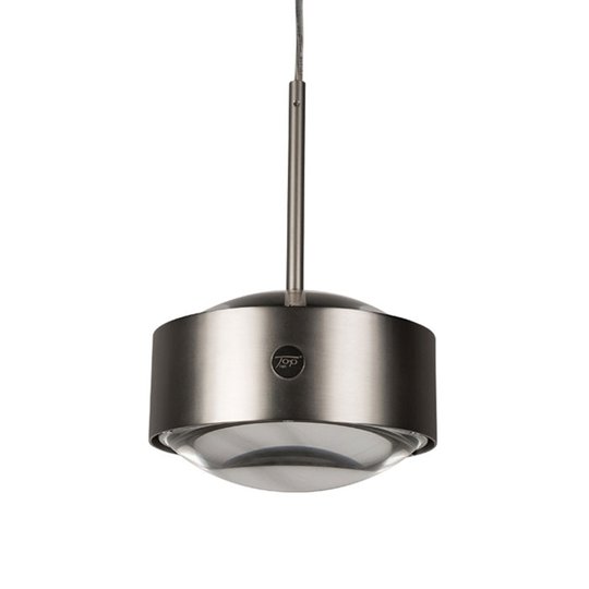 LED-pendellampa Puk Meg Maxx Drop Solo, nickel