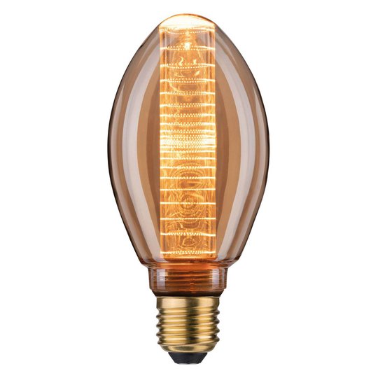 LED-lampa E27 B75 4W Inner Glow ringmönster