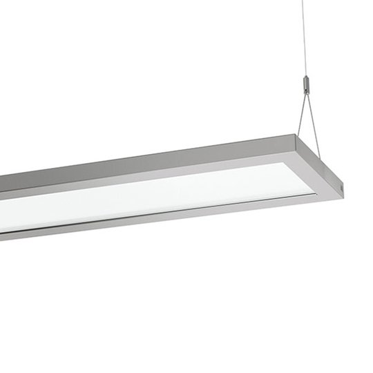 Hänglampa SL629PL direkt/indirekt 124 grå 3 000 K