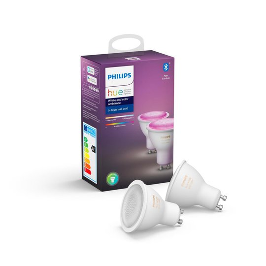 Philips HueWCA 6W GU10 2P