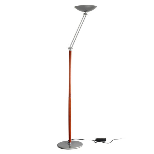 Höjdinställbar - Uplight-taklampa Libert 4 silver