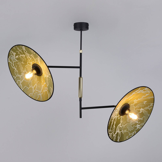 MARKET SET Gatsby taklampa 2 lampor, khaki