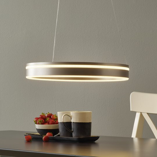 Paul Neuhaus Q-VITO LED-hänglampa 40 cm stål