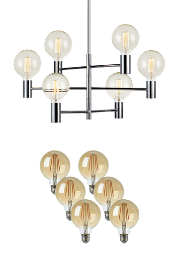 CAPITAL CHROME INCL. BULBS