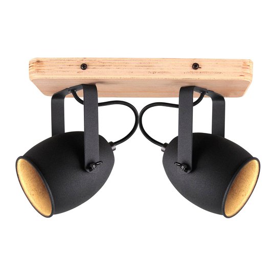 Taklampa Crowton, 2 lampor