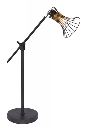 Purra bordslampa (Svart)