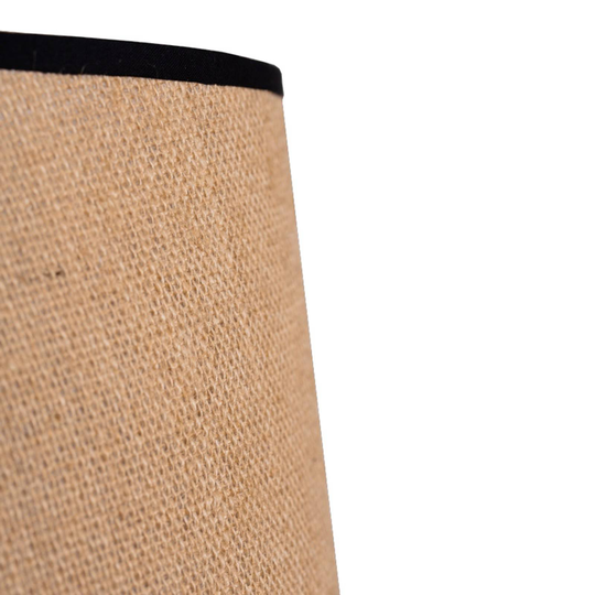 Hänglampa Jute&black naturbrun Ø40 cm 1 lampa