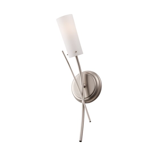 Vägglampa Grinda, 1 lampa, krom matt
