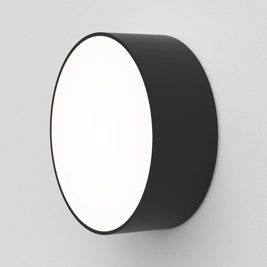Astro Kea Round 150 LED-vägglampa svart