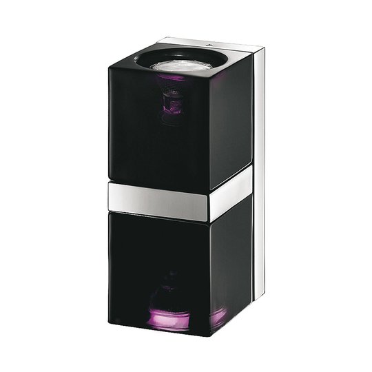Fabbian Cubetto vägglampa up/down, GU10, svart