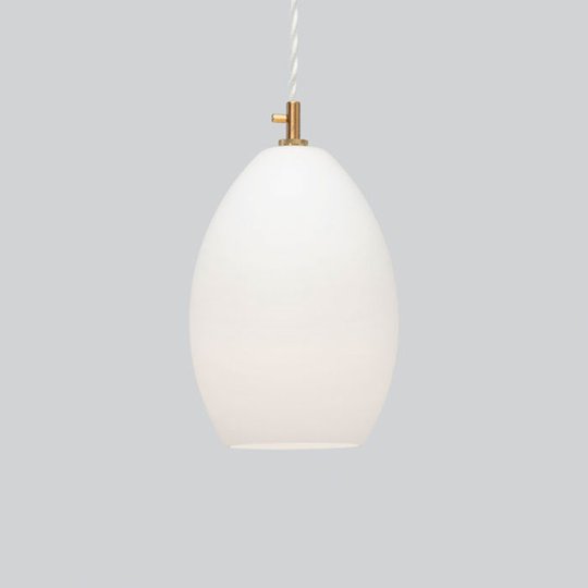 Northern Unika glaspendellampa vit, large