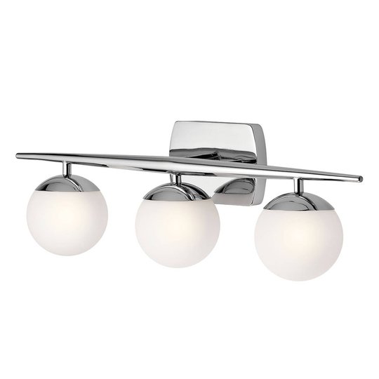 LED-badrumsvägglampa Jasper, 3 lampor