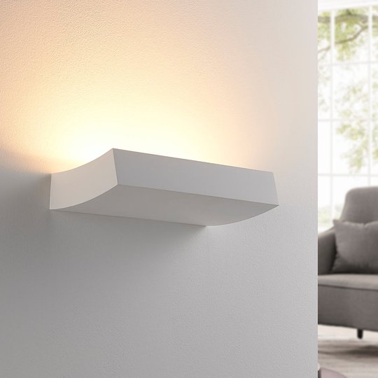 LED-vägg-uplight Dana av gips