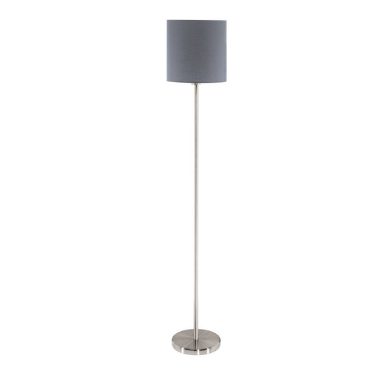 Pasteri golvlampa (Nickel)