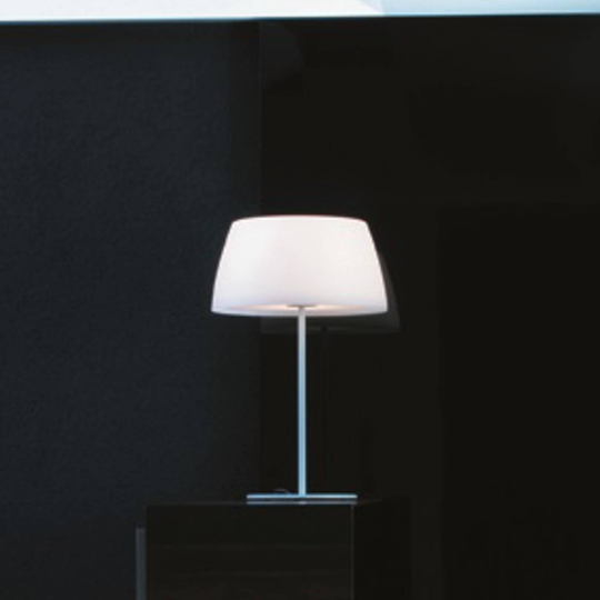 Prandina Ginger T30 bordslampa, vit, Ø 36 cm