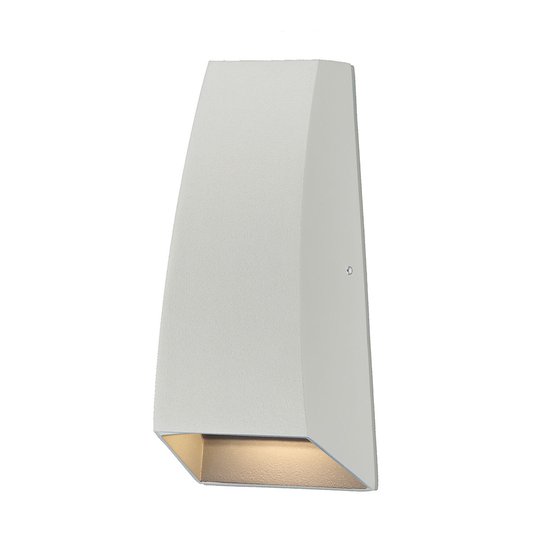 LED-utomhusvägglampa Jackson, vit