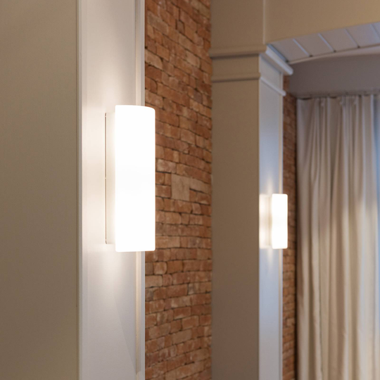 RZB Colonna LED-vägglampa IP44 on/off 9W 245mm 840